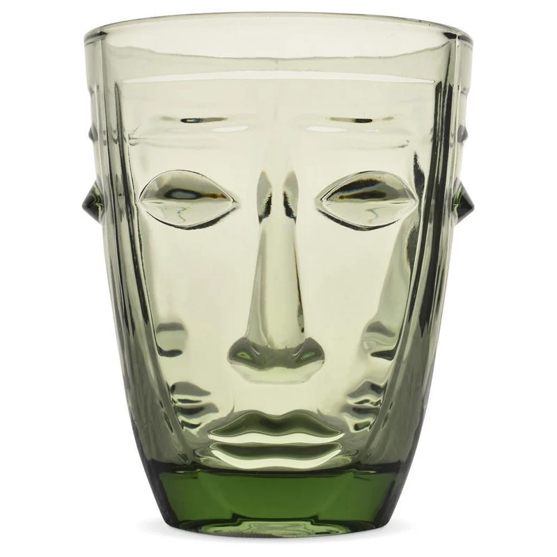 Waterglas Visage Groen