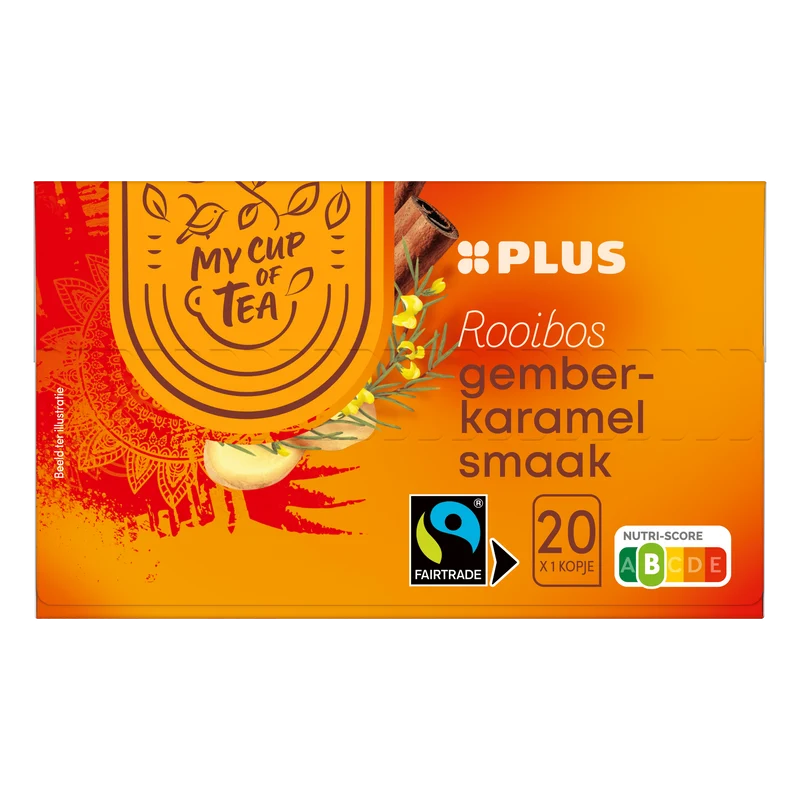 Rooibos thee gember kar 1.5g