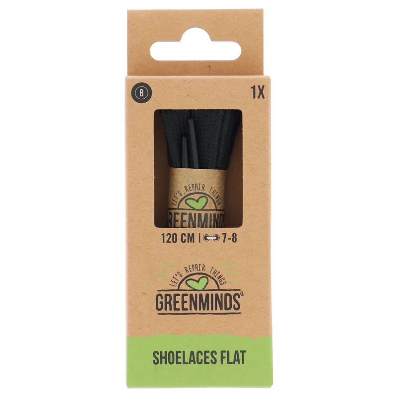 Greenminds Sportveters Zwart 120cm 1 Paar