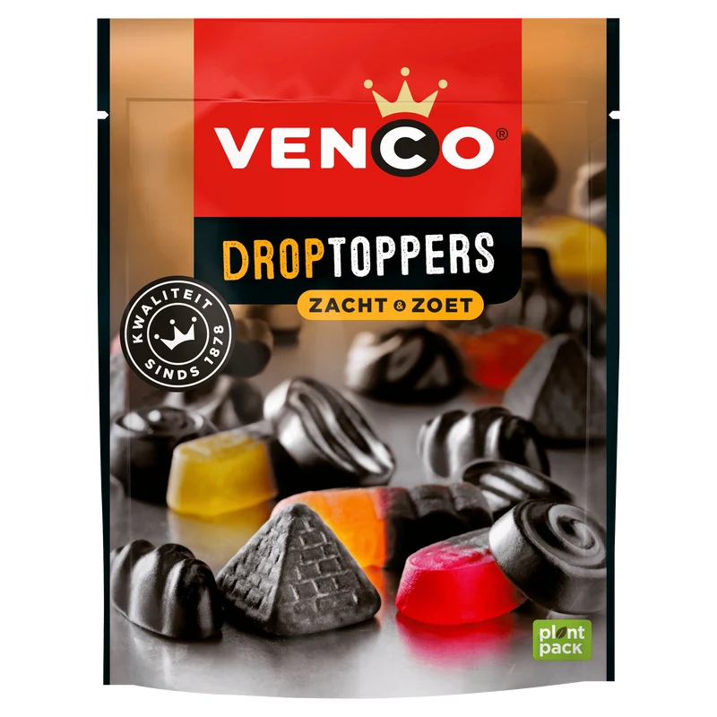 Venco Droptoppers zacht & zoet