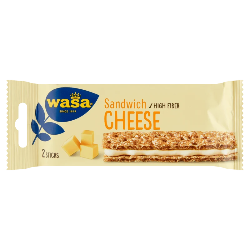 Wasa Sandwich Cheese 3x2 stuks