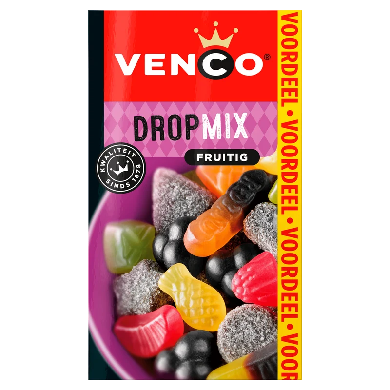 Venco Fruitige dropmix