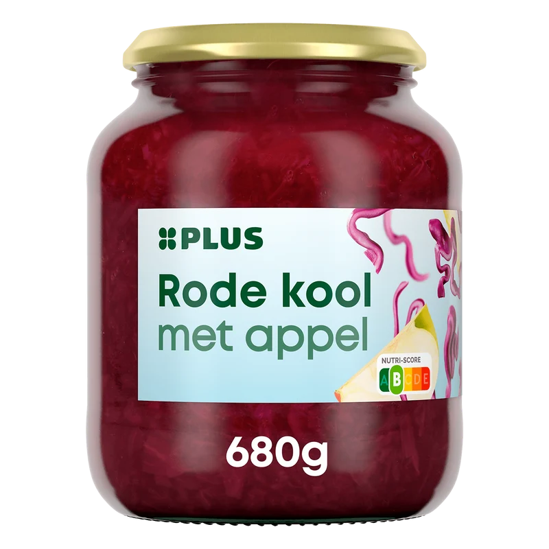 Rode kool met appel