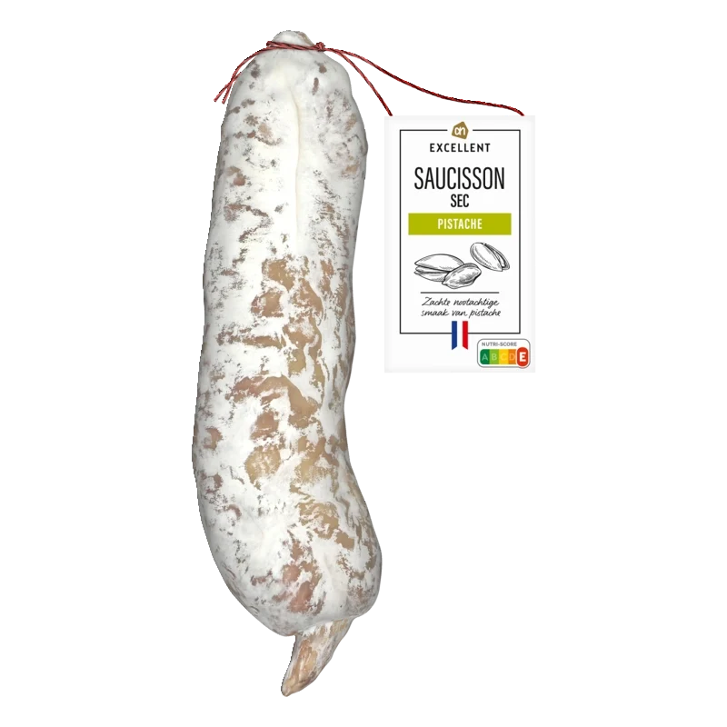 Excellent Saucisson sec pistache