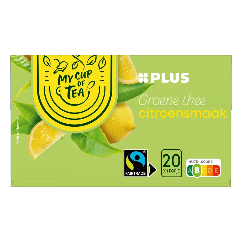 Groene Thee Citroen Fairtrade