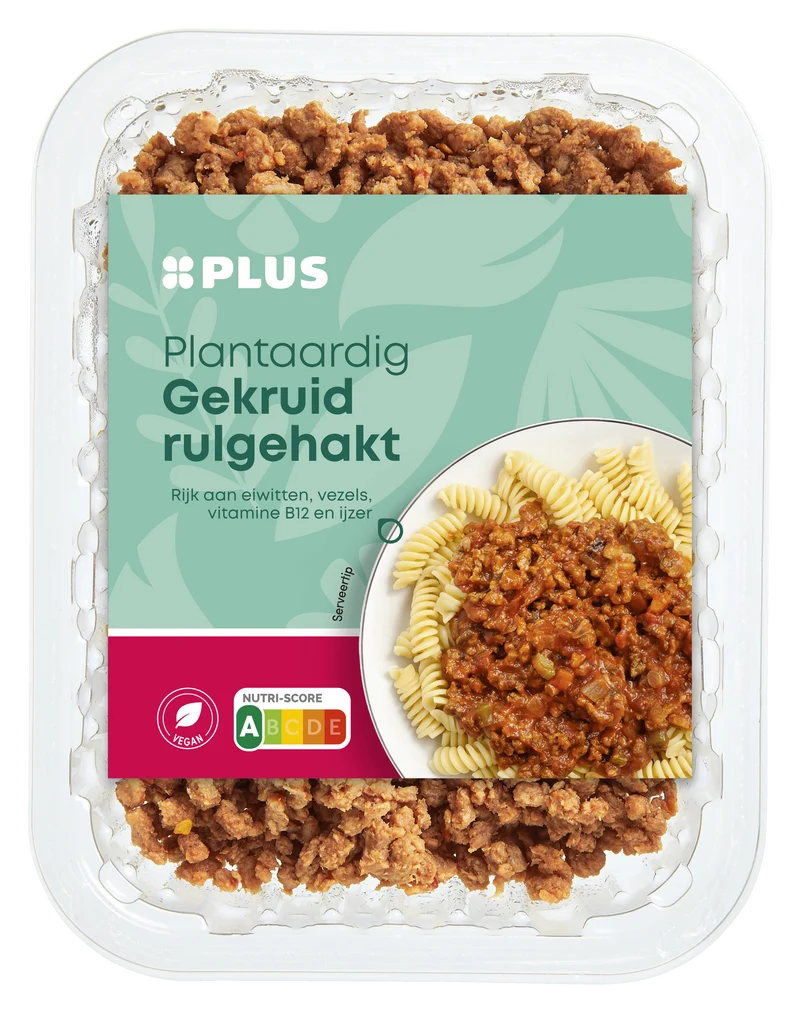 Plantaardig gekruid rulgehakt