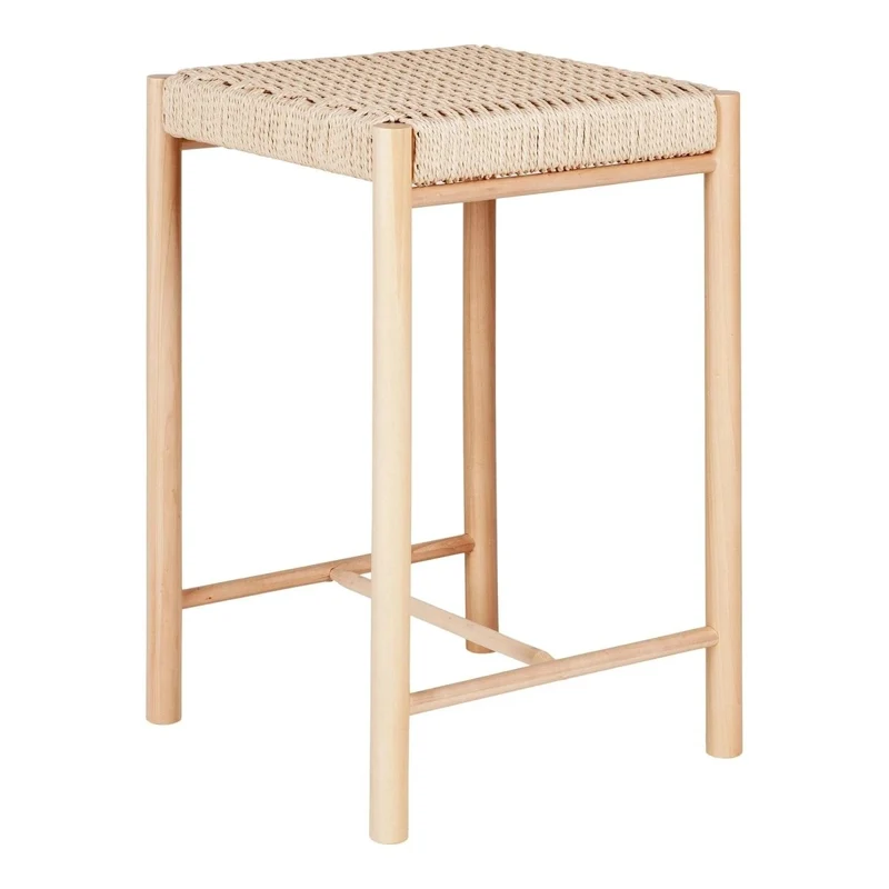 Chaise Barkruk naturel hout