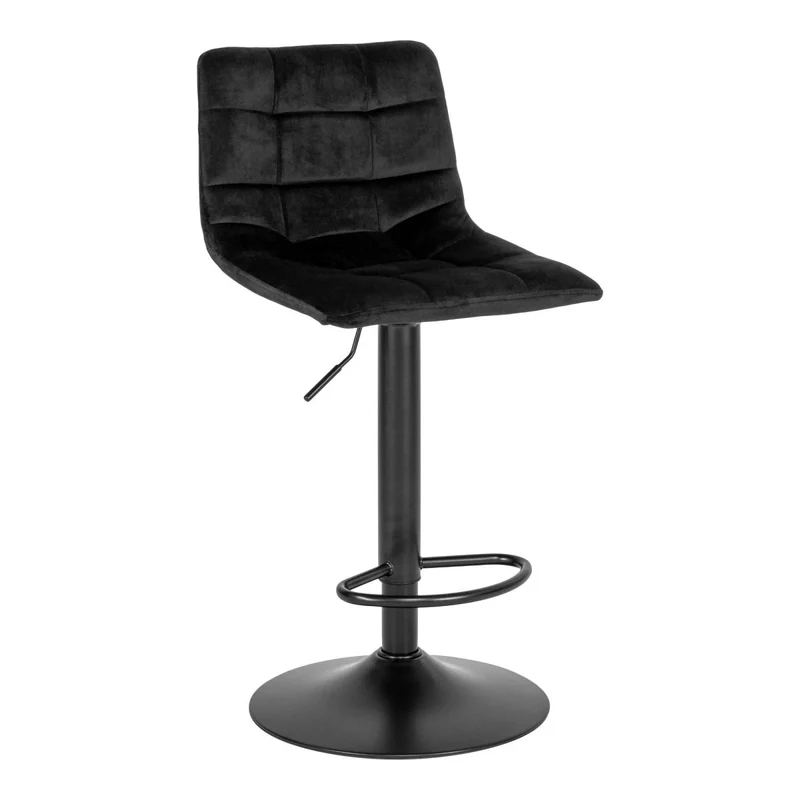 Set van 2 - Middelfart Barkruk - Velvet zwart
