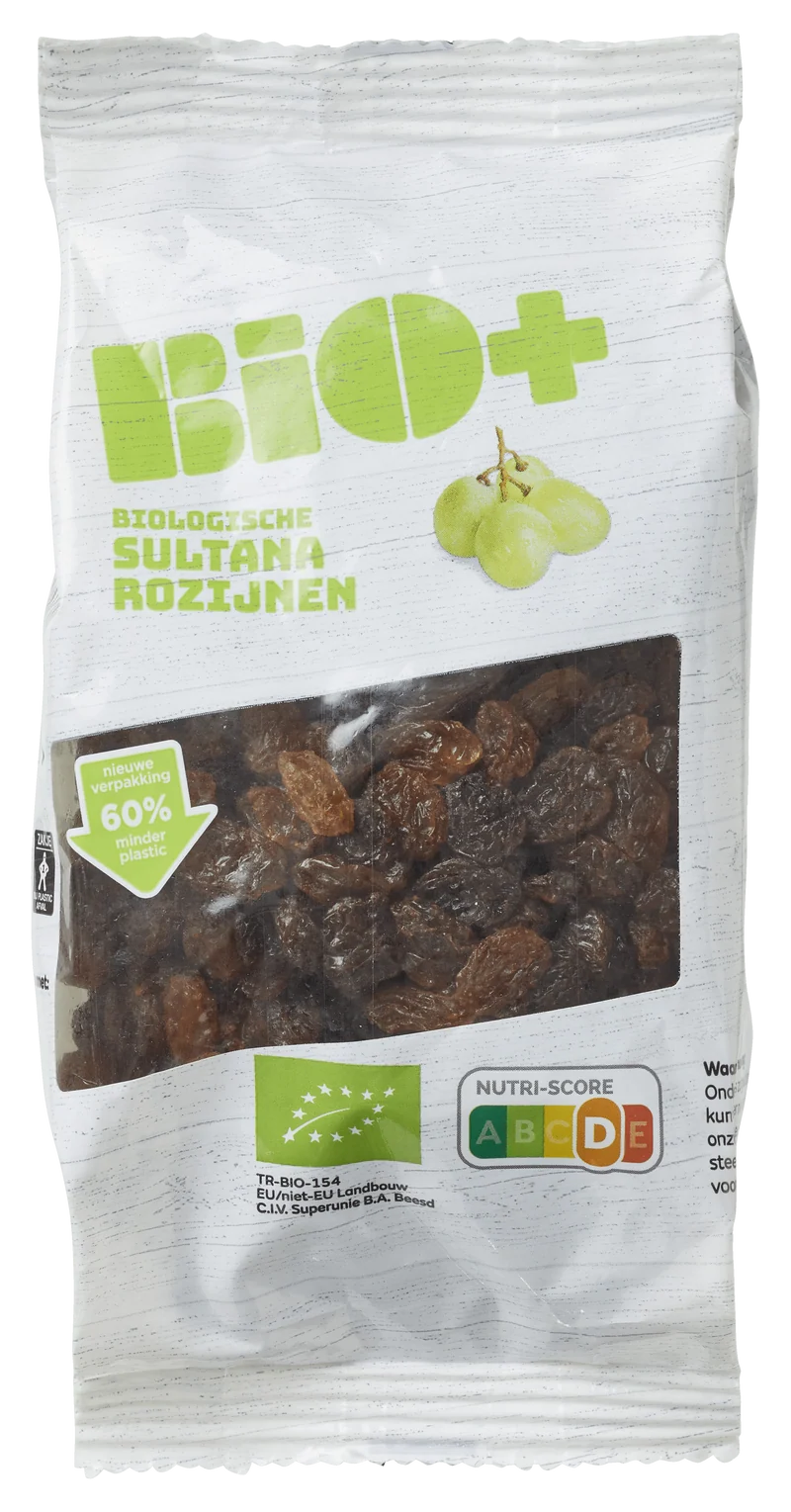 BIO+ Sultana rozijnen