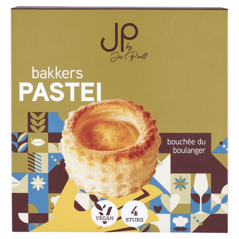 Jos Poell Pasteibakjes traditioneel