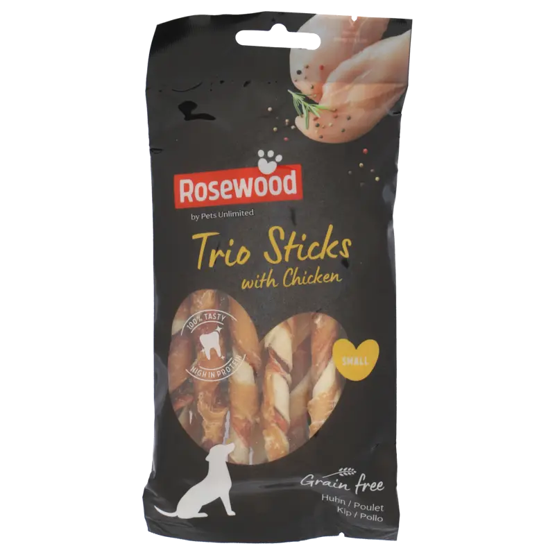 Rosewood Trio sticks with chicken small