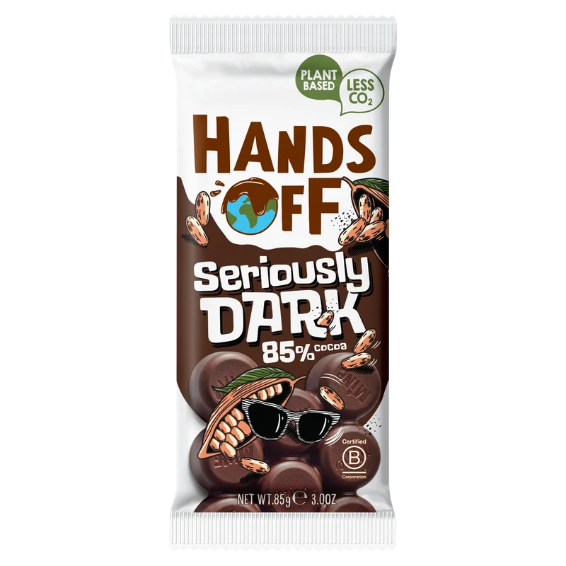 Hands off Vegan Seriously Dark 85%