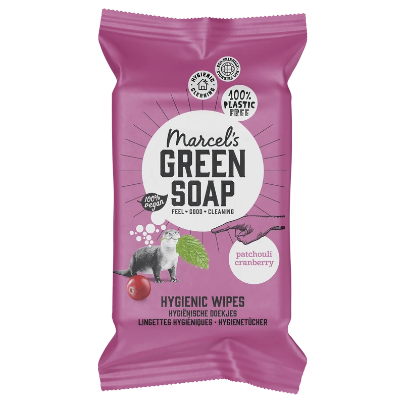 Marcel's Green Soap Schoonmaakdoekjes Patchouli