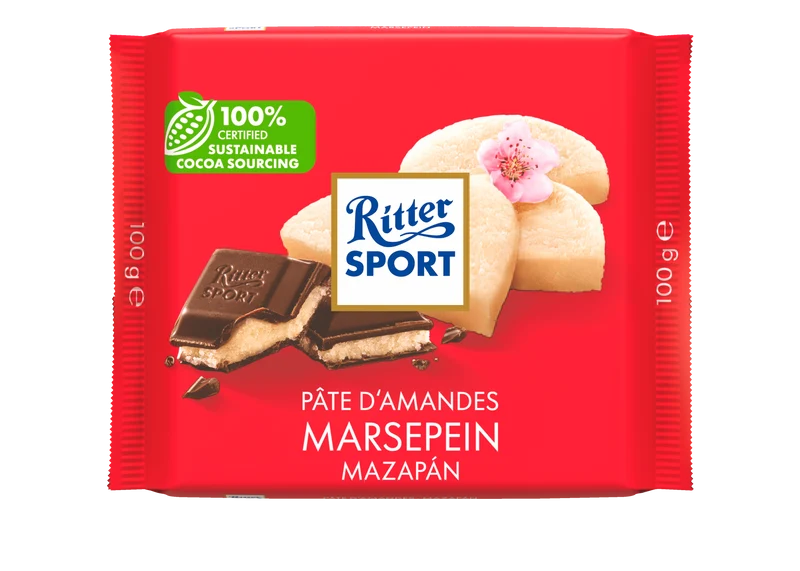 Ritter Sport Chocoladereep Marsepein