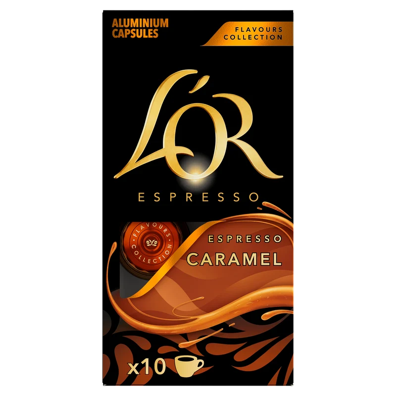 L'Or Flavours espresso caps caramel