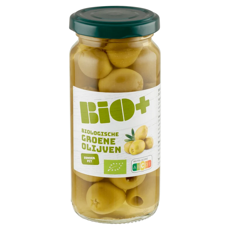 BIO+ Groene Olijven zonder pit