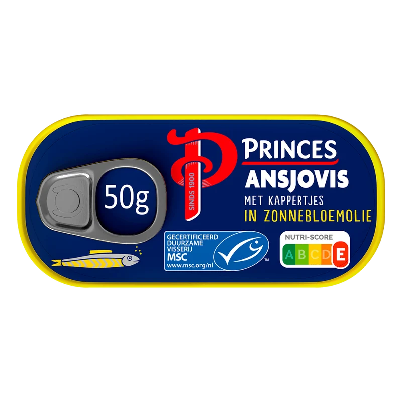 Princes Ansjovis + kappertjes MSC