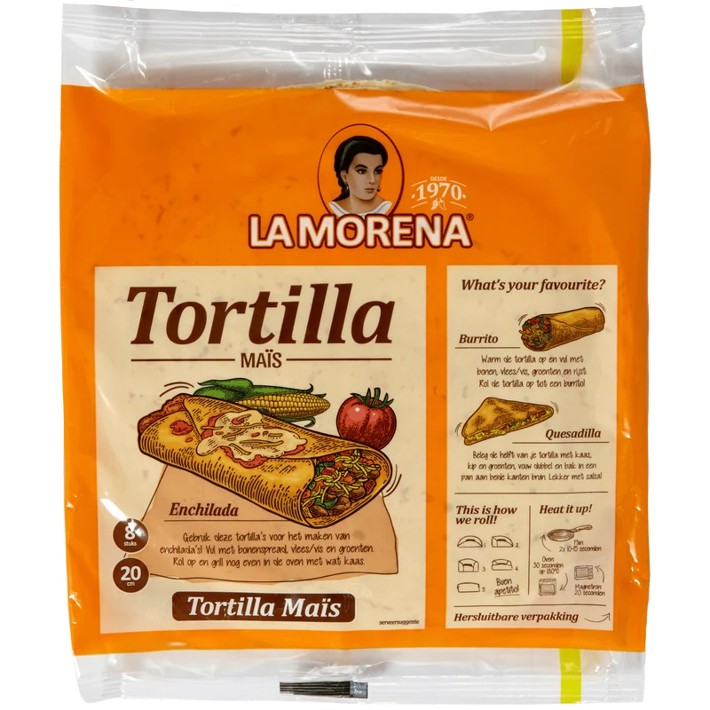 La Morena Tortilla mais