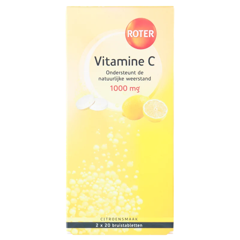 Roter Vitamine C citroen bruistablet 2x20 st