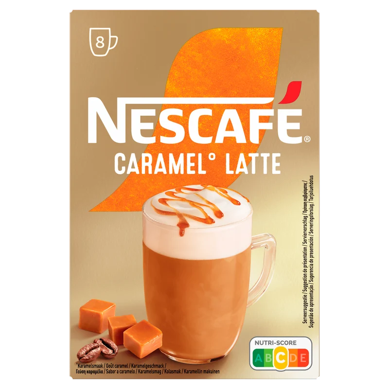 Nescafe Latte Caramel Oploskoffie