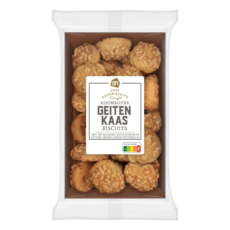 Excellent Roomboter geitenkaas biscuits
