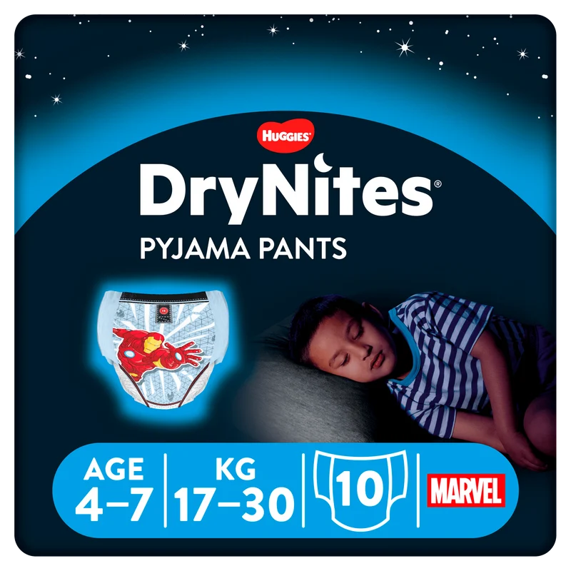 Huggies Drynites Boy 4 - 7 jaar