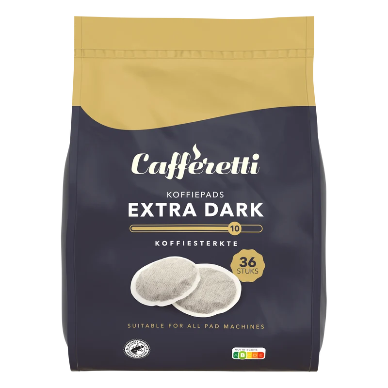 Caffèretti Koffiepads extra dark