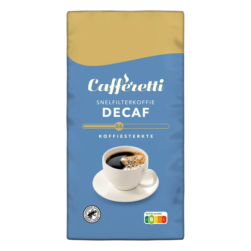 Caffèretti Snelfilterkoffie decaf