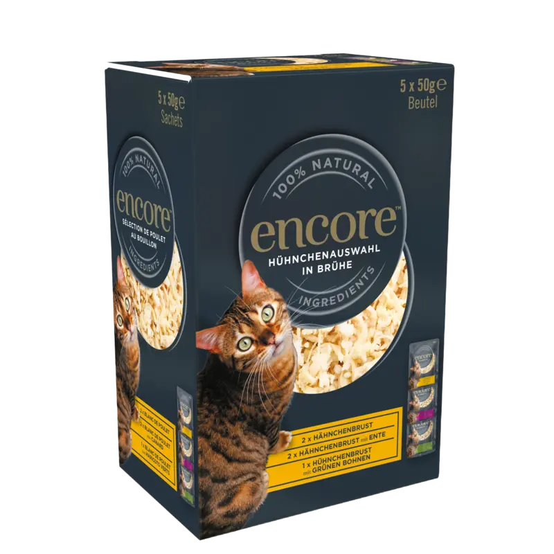Encore Chicken selection in broth