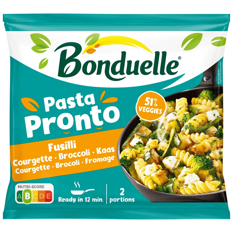 Bonduelle Pasta Pronto Fusilli Courgette