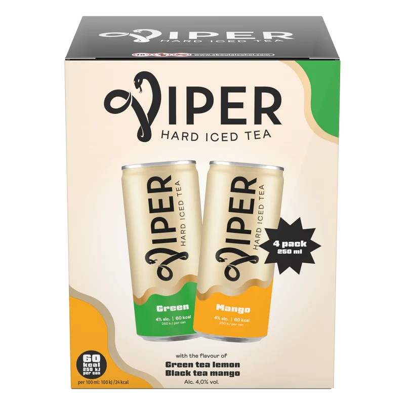 Viper Variety pack hard ice tea