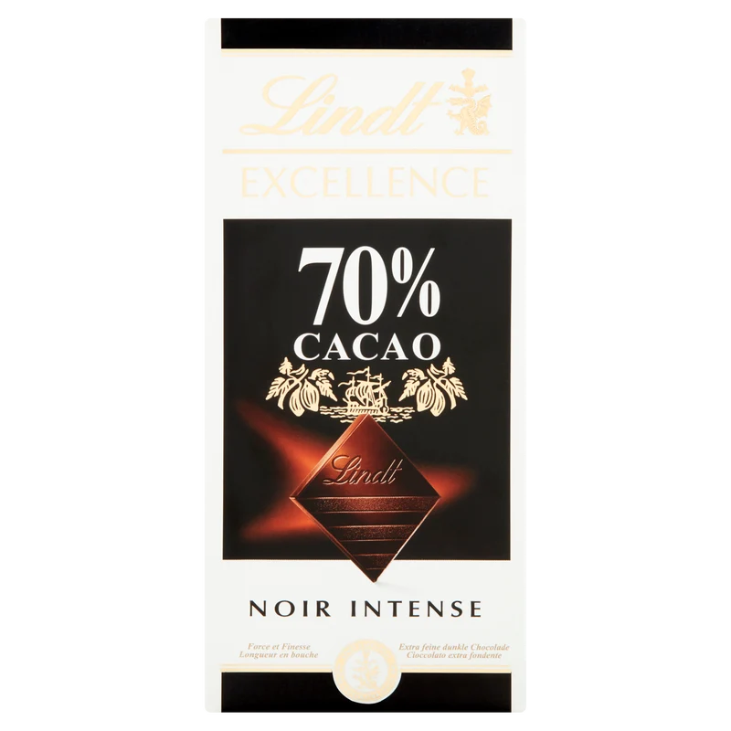 Lindt Chocoladereep Lindt Puur 70%