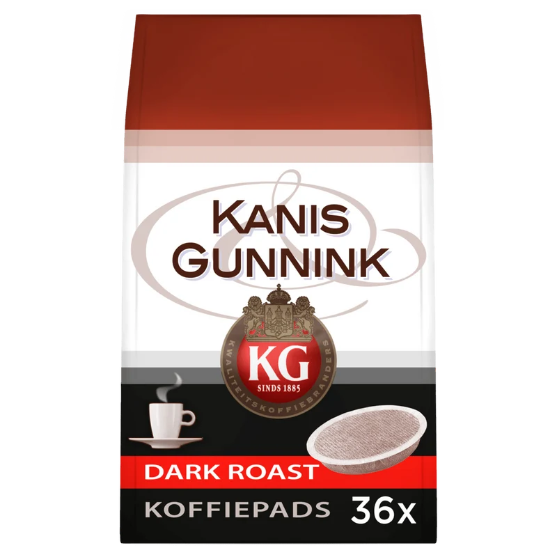 Kanis & Gunnink Dark roast koffiepads