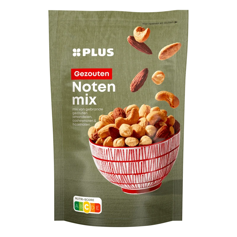 Notenmelange gezouten