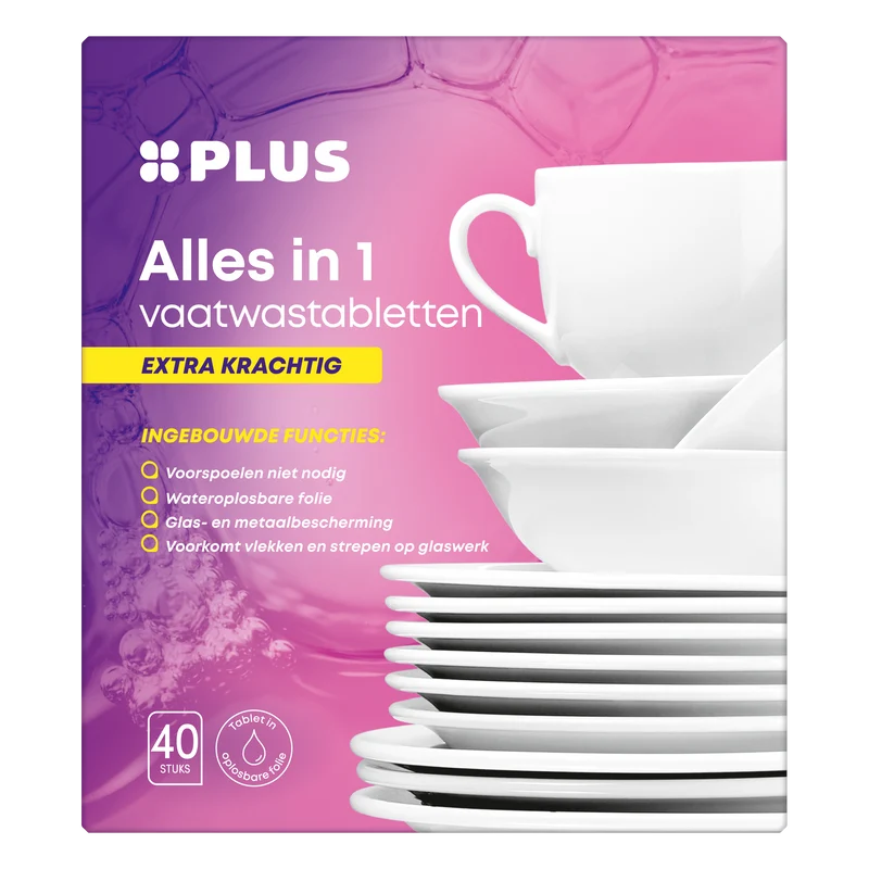 Vaatwastabletten all-in-one