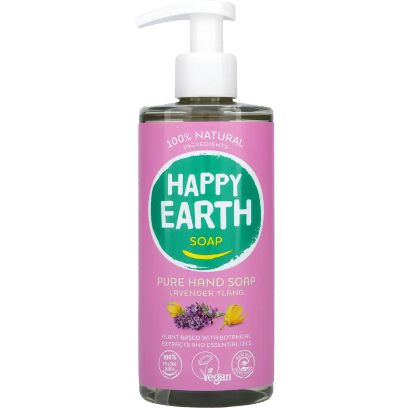 Happy Earth Pure hand soap lavender ylang