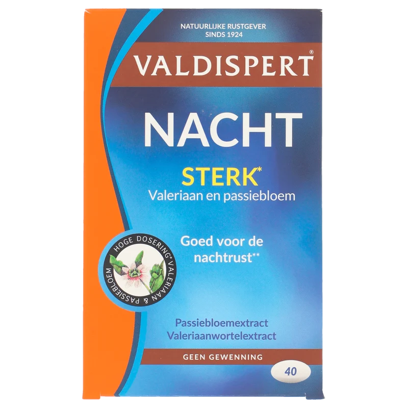 Valdispert Nacht extra sterk 40dr