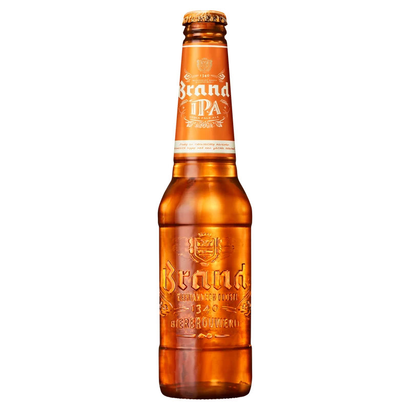 Brand IPA bier fles