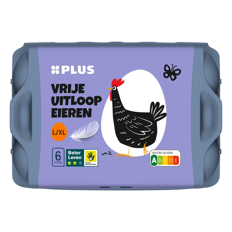 Vrije uitloop eieren Groot