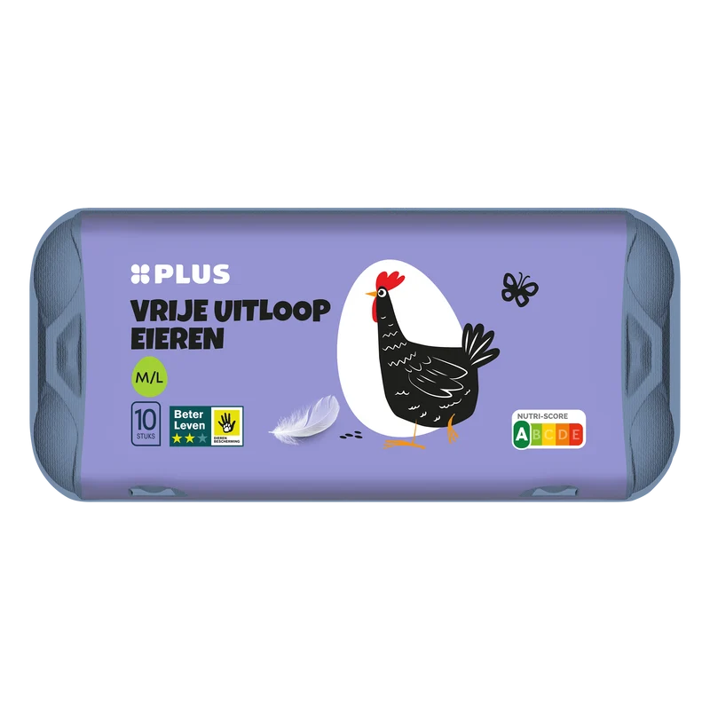 Vrije uitloop eieren M