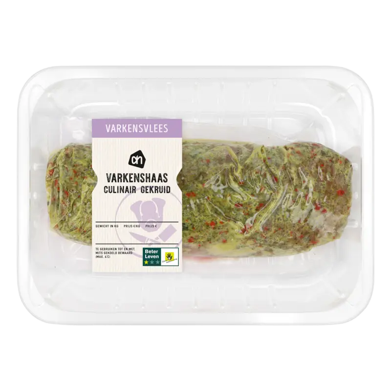 Varkenshaas culinair gekruid