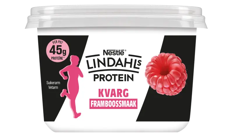 Lindls Protein kvarg framboossmaak