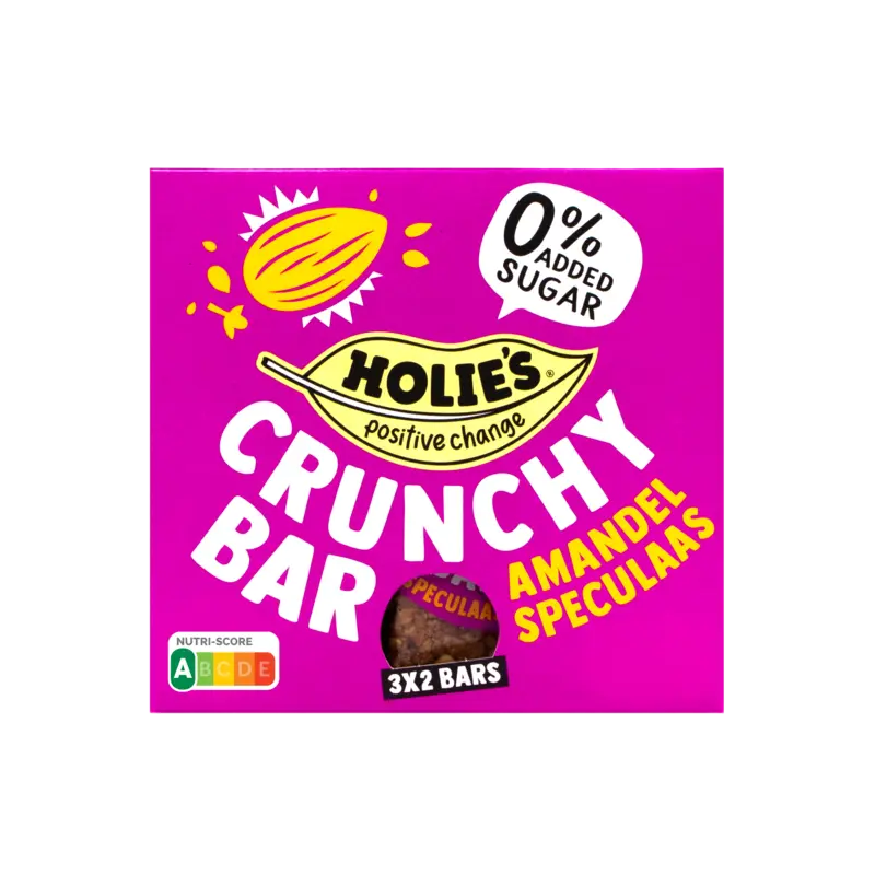 Holie Crunchy bar amandel speculaas