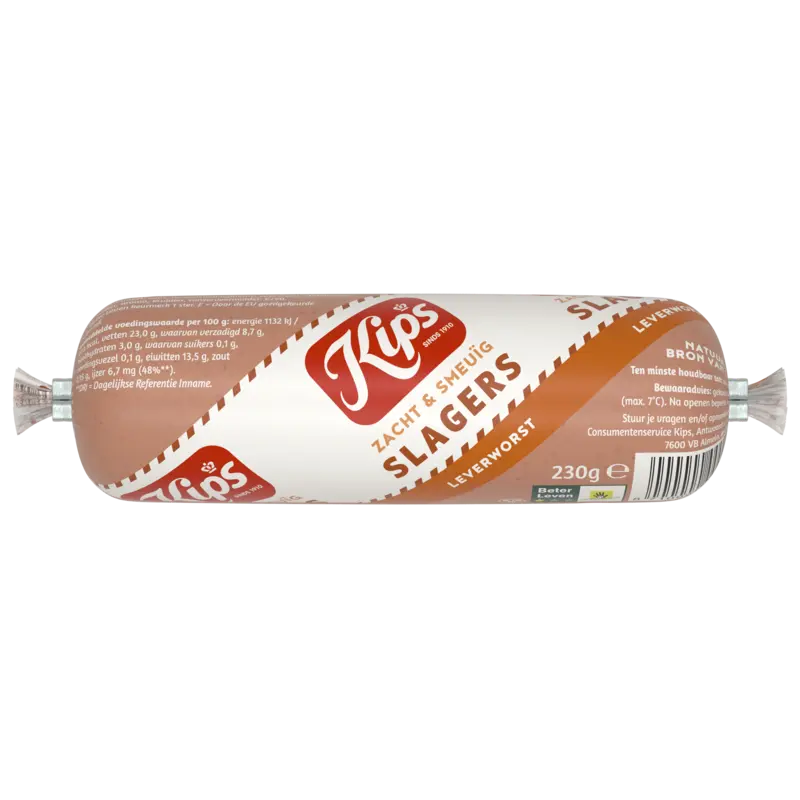 Kips Slagersleverworst