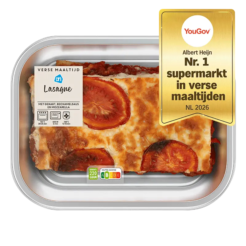 Verse maaltijd lasagne