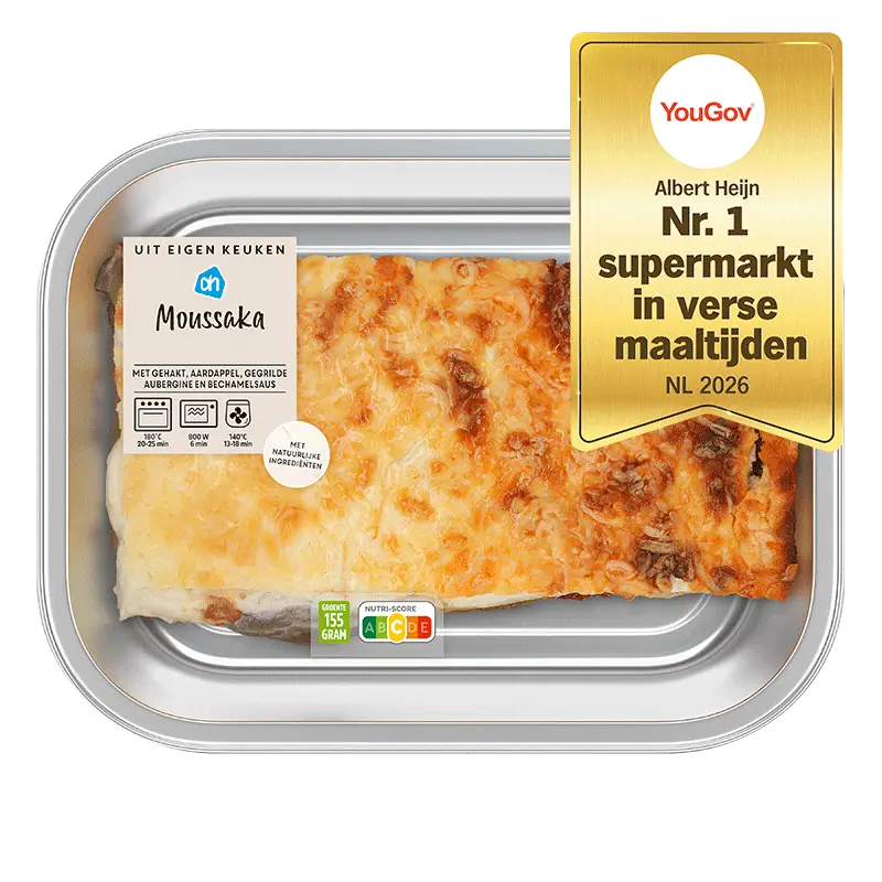 Verse maaltijd moussaka