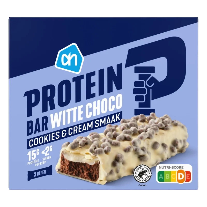 Proteïne repen witte choco cookies&cream