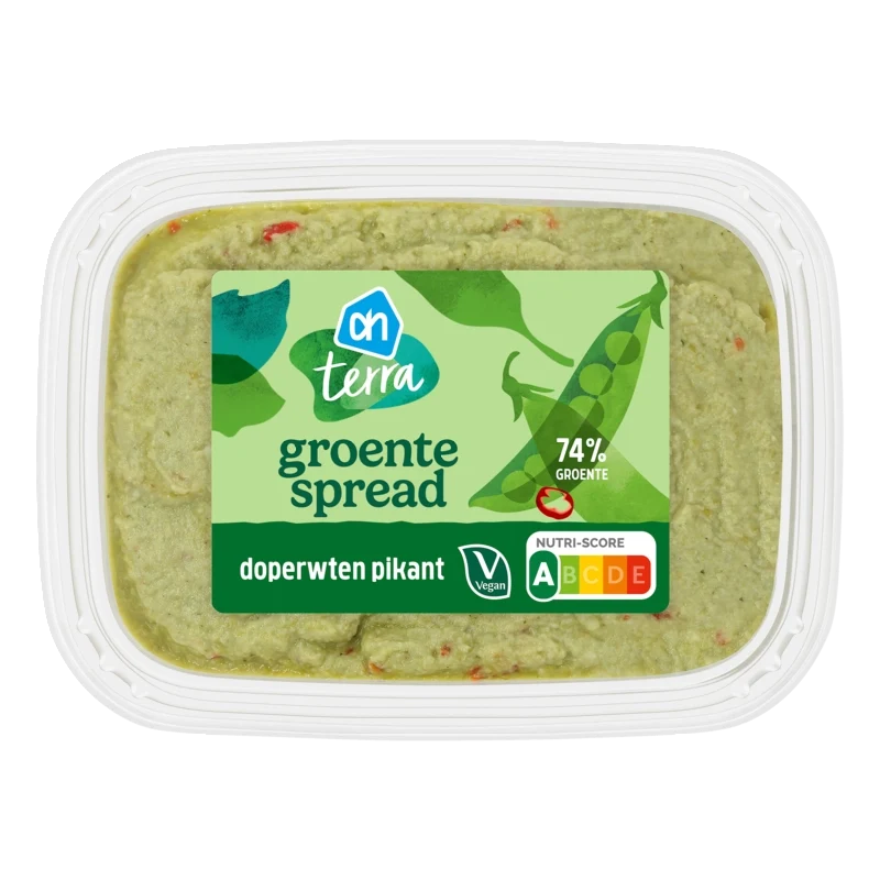 Terra Groentespread doperwten pikant