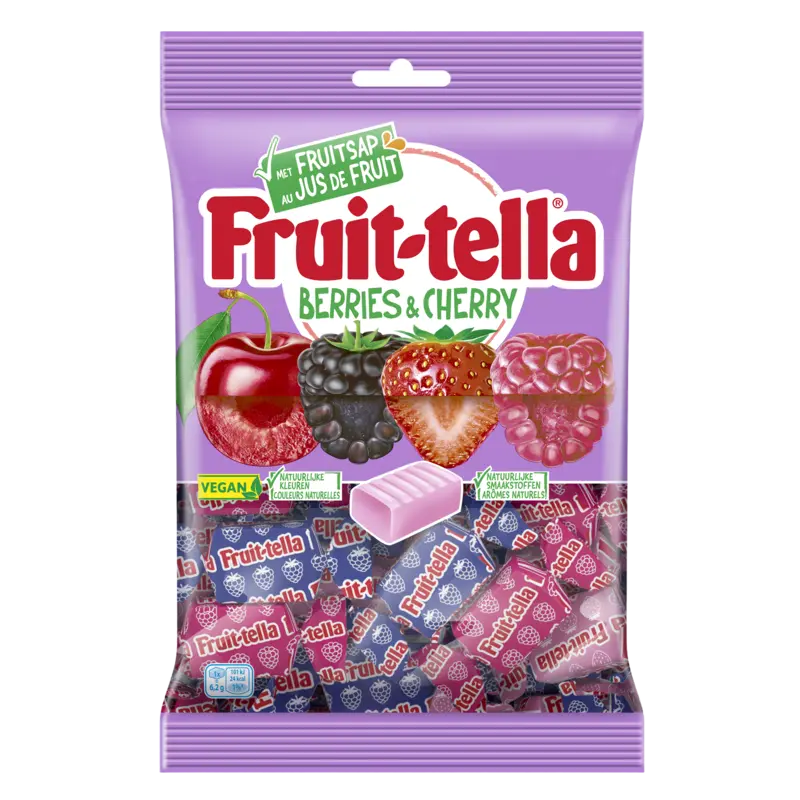 Fruittella Berries & cherry