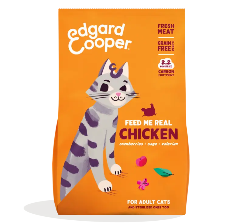 Edgard & Cooper Geef mij echte kip voor volwassen kat
